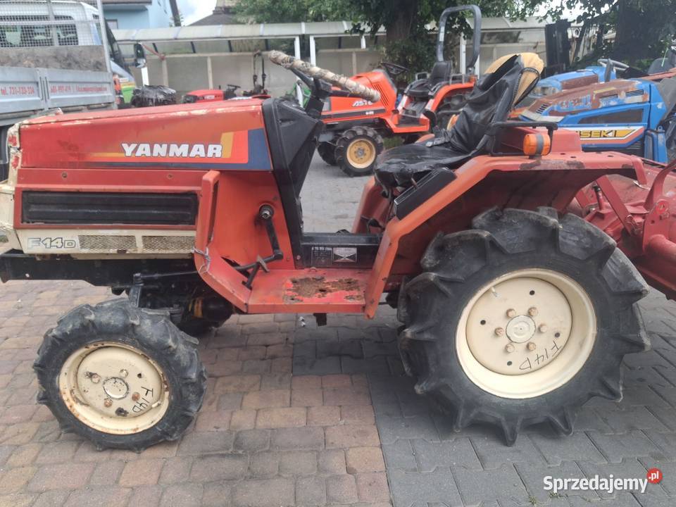Yanmar F14 4x4 glebogryzarka Ciągniki małopolskie