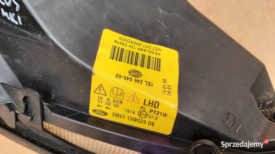 lapa prawa przednia Ksenon Ford Focus mk1 XENON Dębno sprzedam