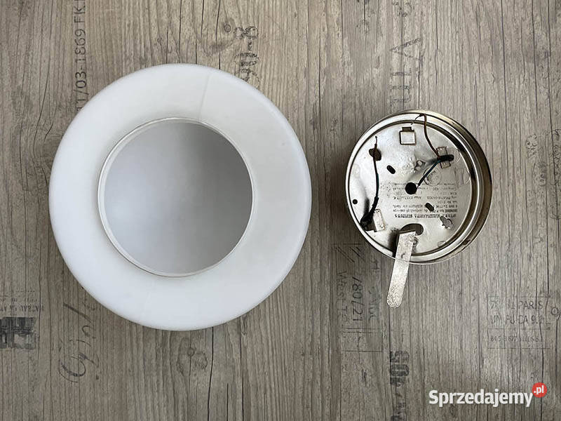 Lampa plafon grzybek okrągły satynowy 245 PRL