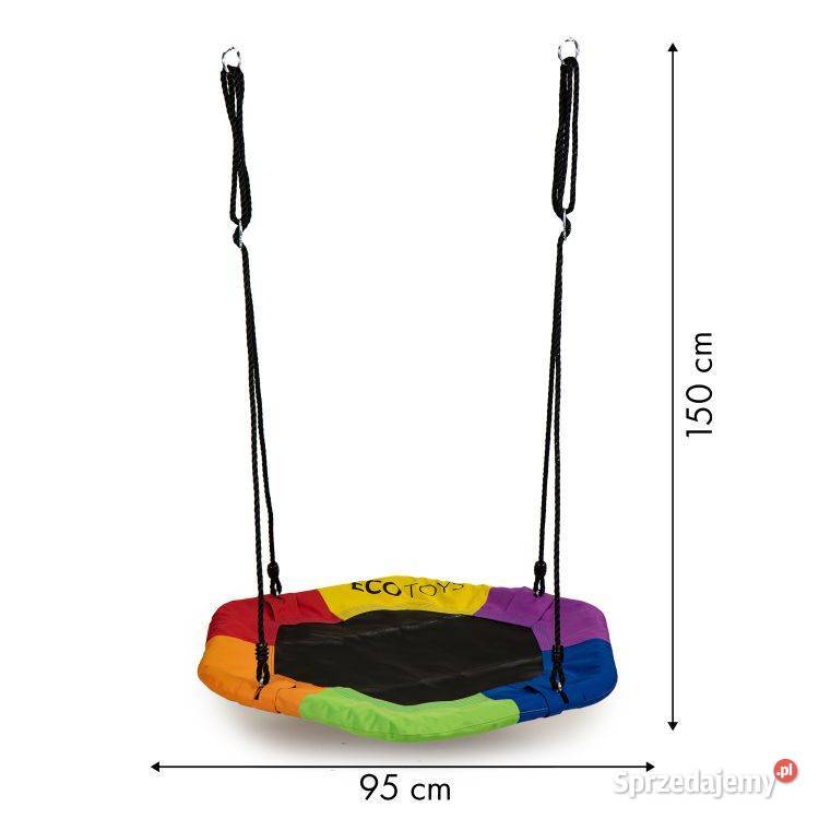 Huśtawka ogrodowa bocianie gniazdo sześciokątna Bielsk Podlaski