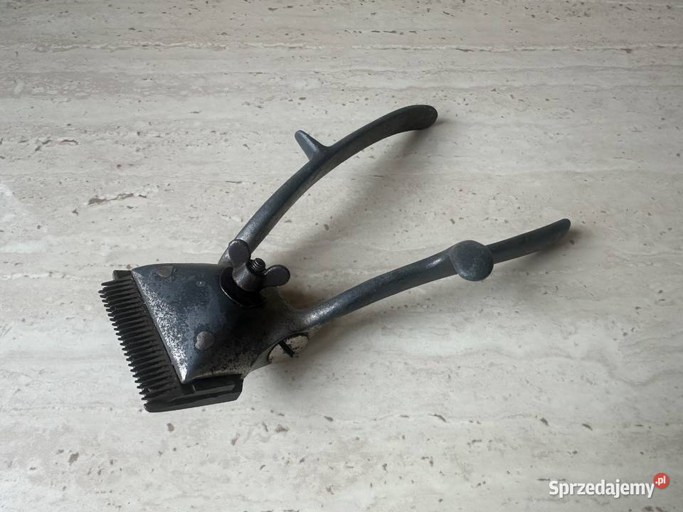 Stara zabytkowa maszynka do strzyzenia antyk Łódź