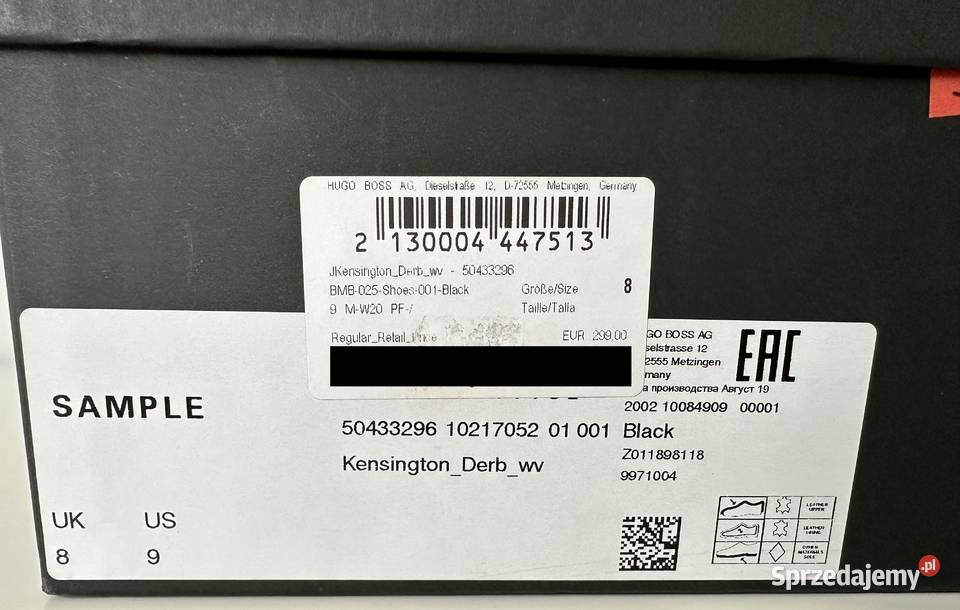 HUGO BOSS buty męskie rozmiar 42 Szczecin sprzedam