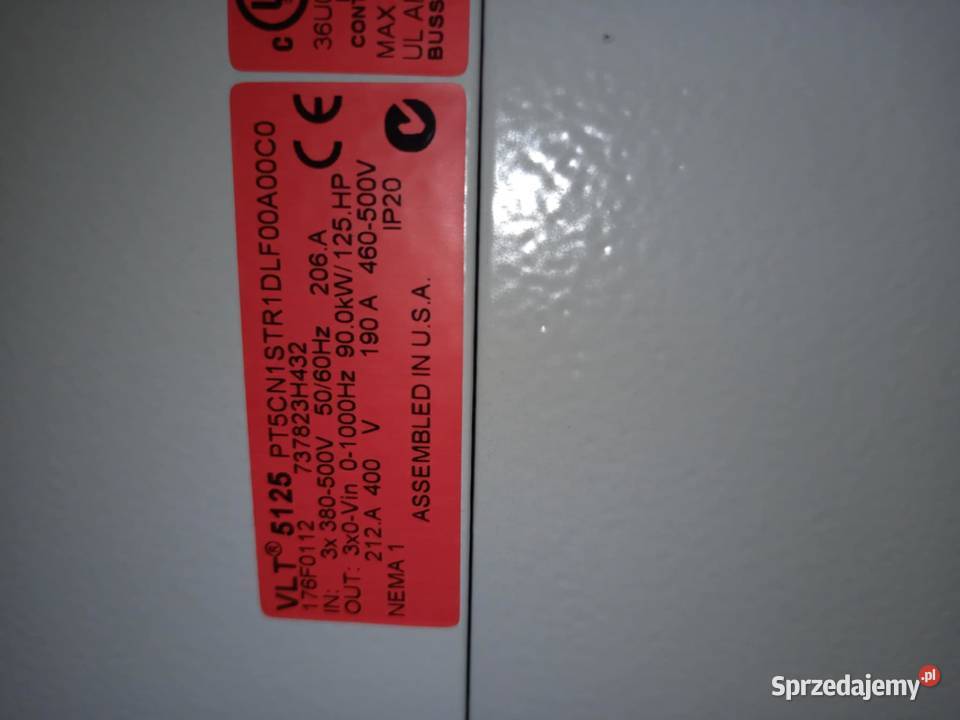 FALOWNIK DANFOSS VLT5000 NOWY Piotrków Trybunalski
