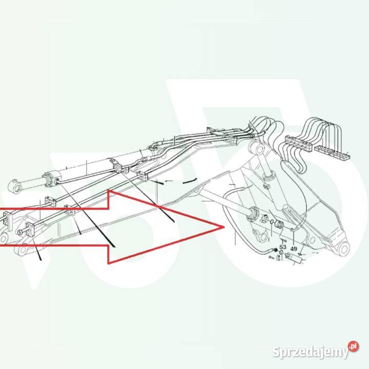 Siłownik Główny Ramienia 10011912 VOE14370904 Wilkowo