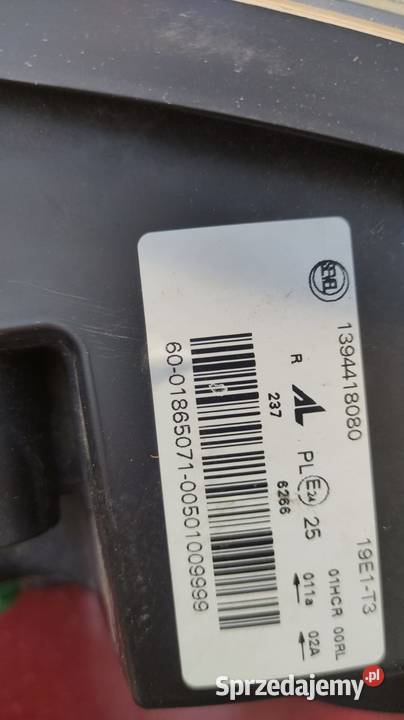 FIAT DUCATO BOXER JUMPER LIFT lampa prawy przód