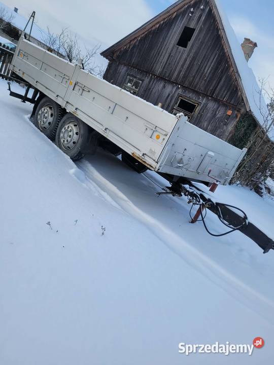 Przyczepa ciężarowa zarejestrowana Zambrów