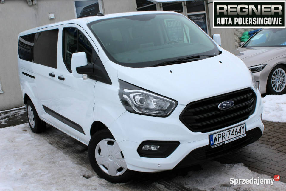Ford Transit Custom Long 9osobowy SalonPL FV23 elektryczne lusterka mazowieckie Sokołów sprzedam