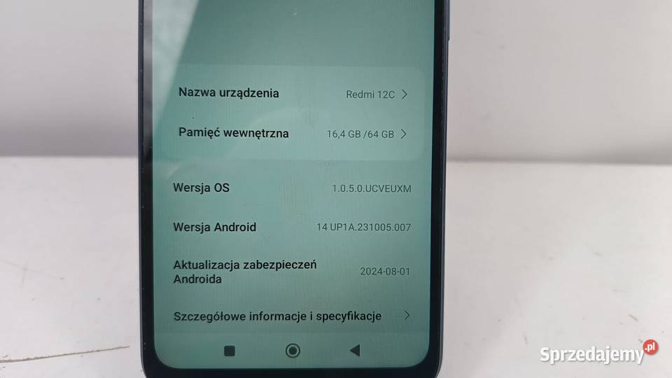 Smartfon Redmi 12C 364GB