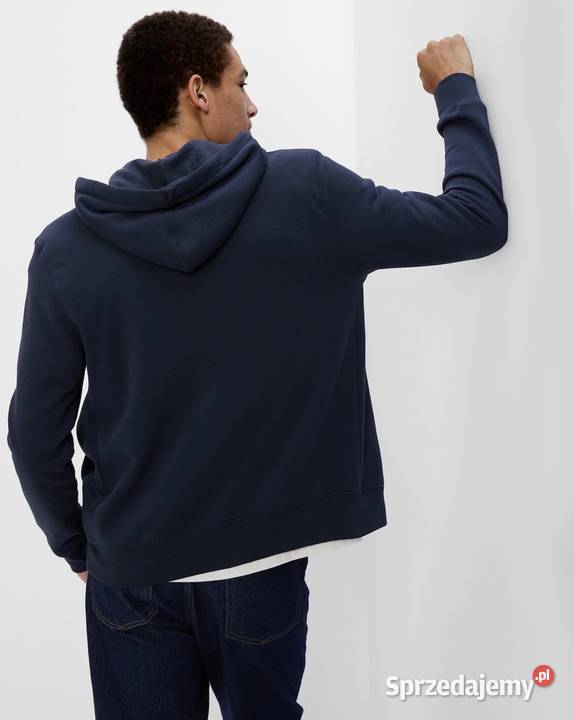 GAP bluza na suwak szara granatowa oryginalna z Marki