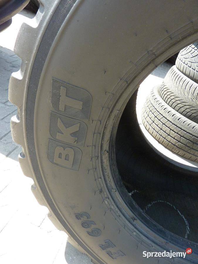 Opona używana rolnicza 56045R225 BKT FL693 1000 22.5cale Zaścianki sprzedam