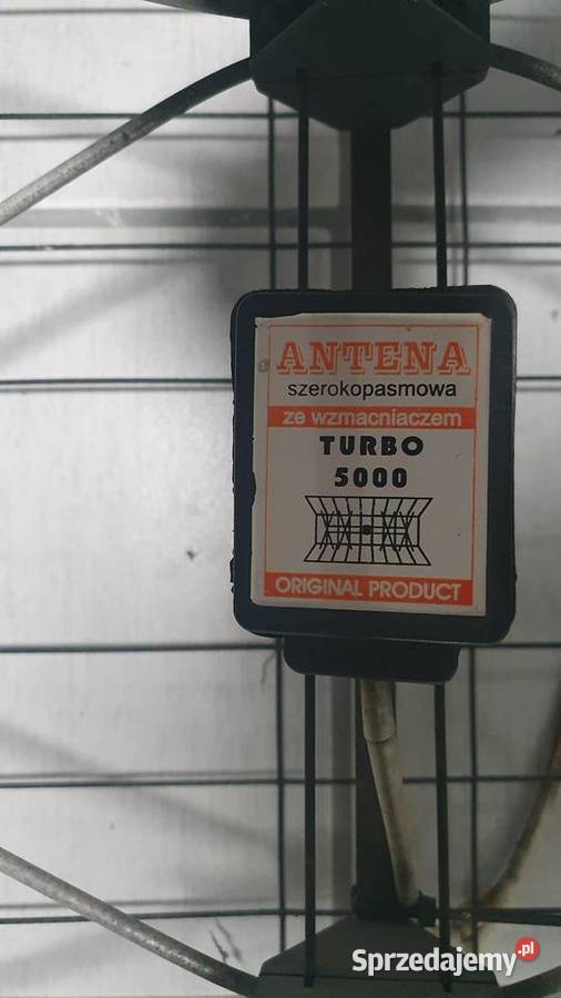 Antena szerokopasmowa turbo 5000 Anteny