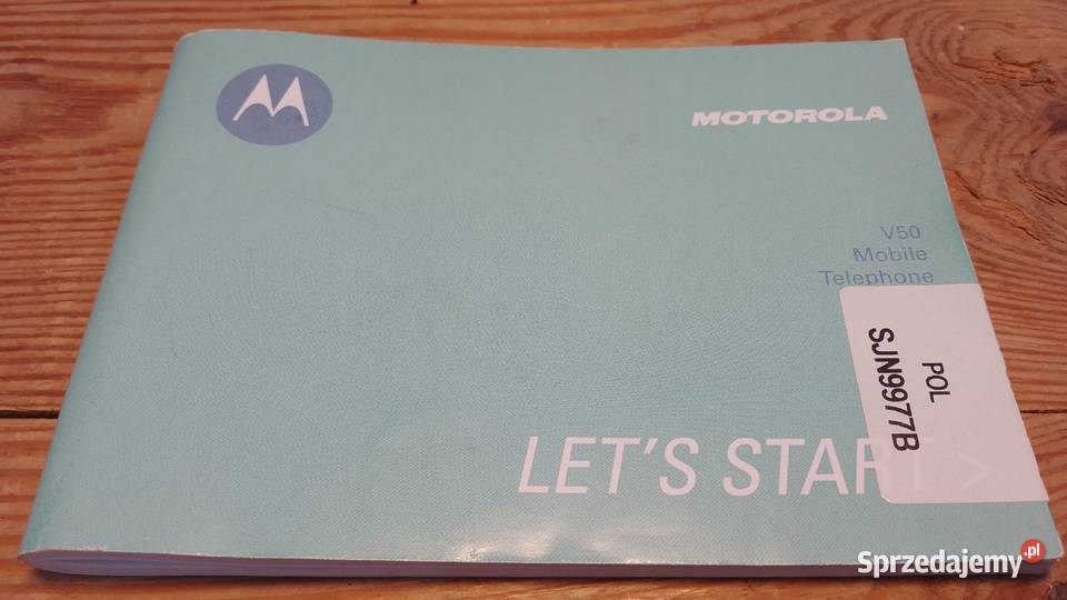 instrukcja Motorola V50 Olsztyn sprzedam