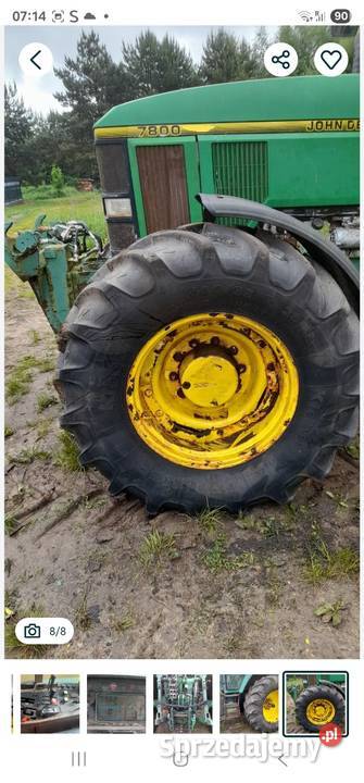 John Deere 7800 Ruda
