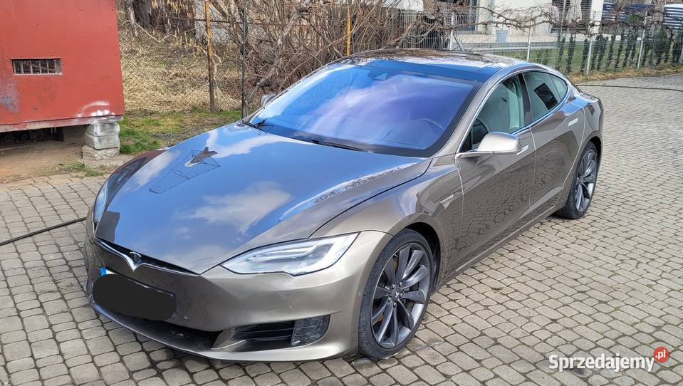 Tesla 90S 2016r 48000 4x4 Dual motor Model S mazowieckie Warszawa