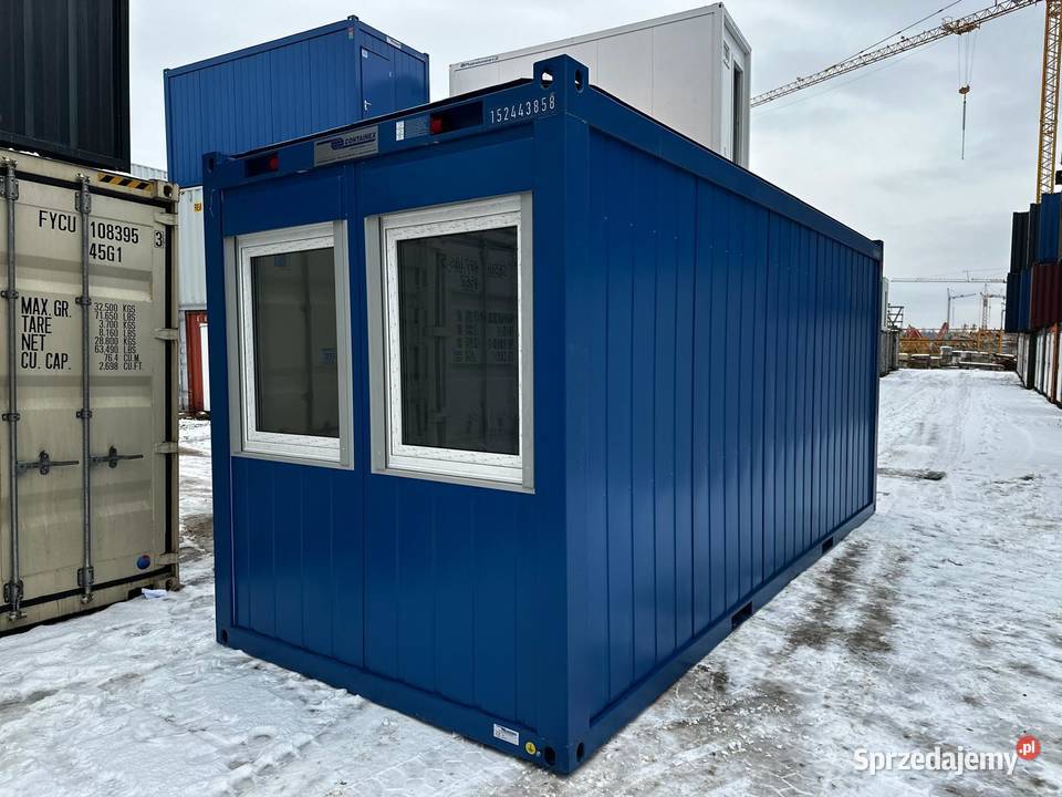 KONTENER BIUROWY SOCJALNY CONTAINEX 256 NOWY Wrocław