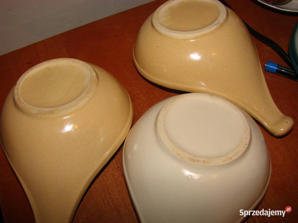 Bolesławiec wzór kaszubski kokilka PRL Porcelana i szkło Pruszcz Gdański