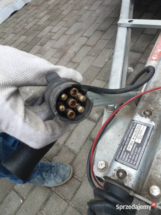 Przyczepa Niewiadów B1430 dwuosiowa DMC1400 Gdańsk