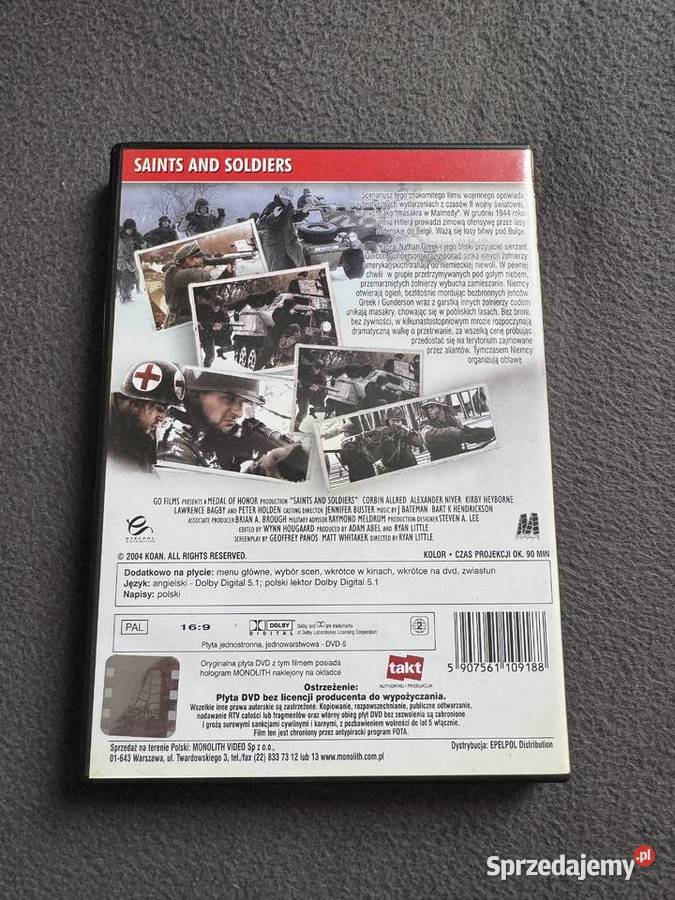 Płyta DVD Na tyłach wroga Warszawa