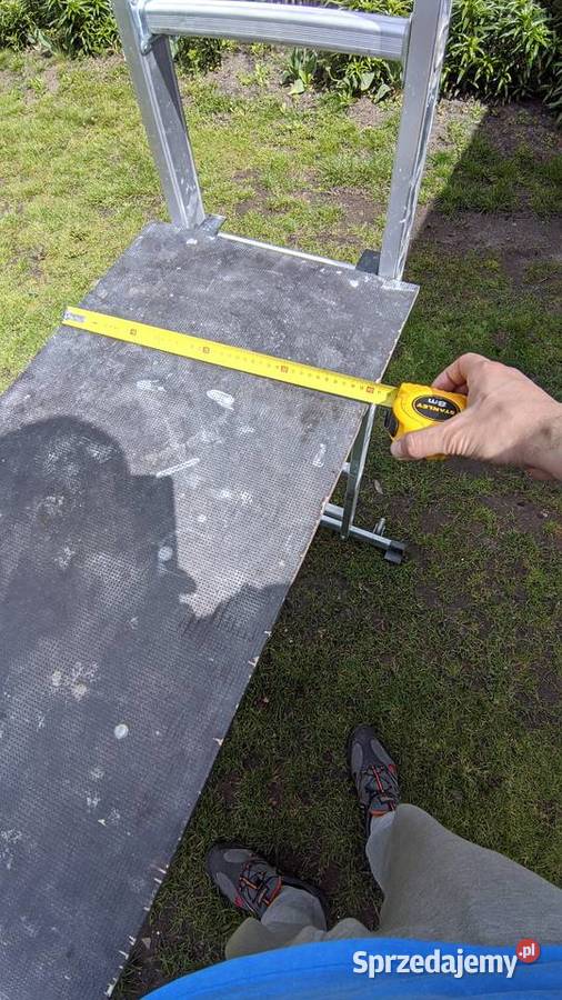 Rusztowaniepodest roboczyaluminiowy 2x6 stopni Busko-Zdrój