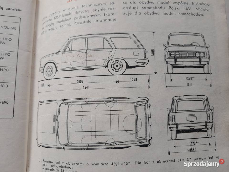 Stara książeczka Polski Fiat 125p pierwsze Dąbrowa Górnicza