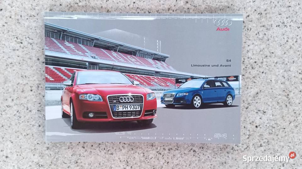 AUDI S4 B7 Limousine Avant Prospekt Pozostałe Bytom sprzedam