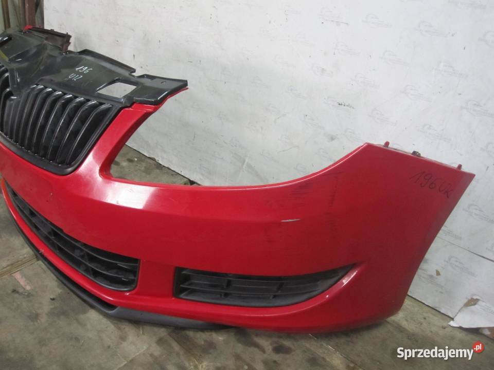 SKODA FABIA II 10r zderzak przód