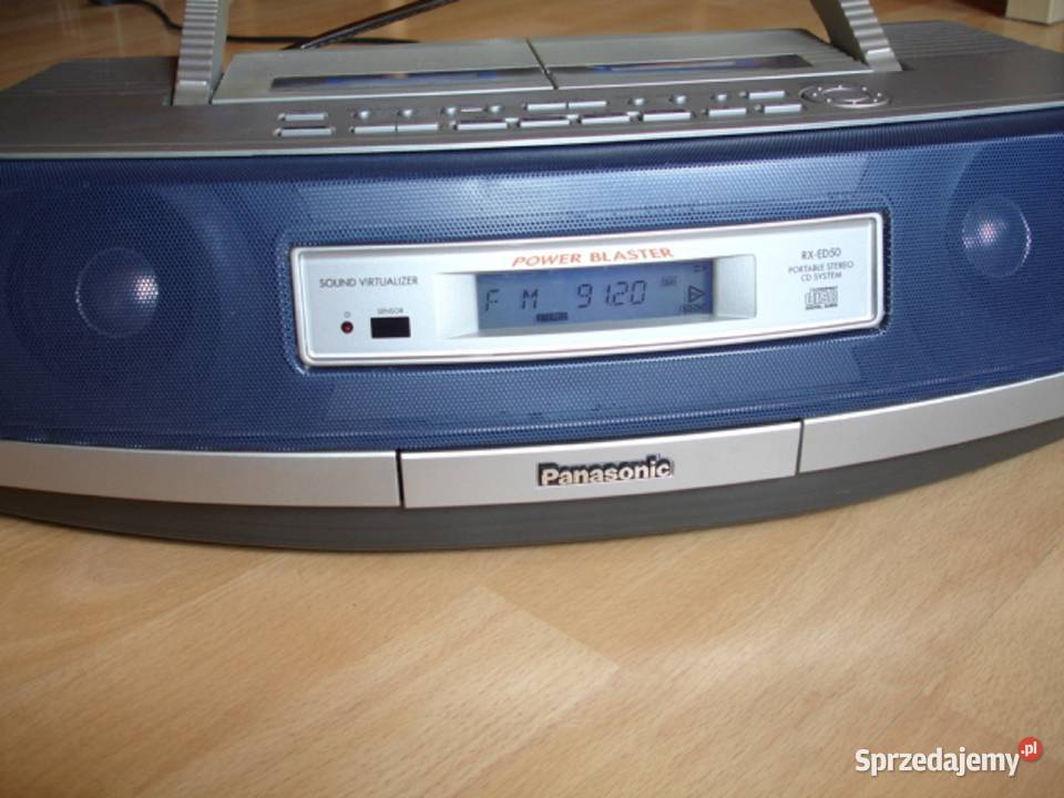 Radiomagnetofon PANASONIC RXED50 lubuskie Zielona Góra