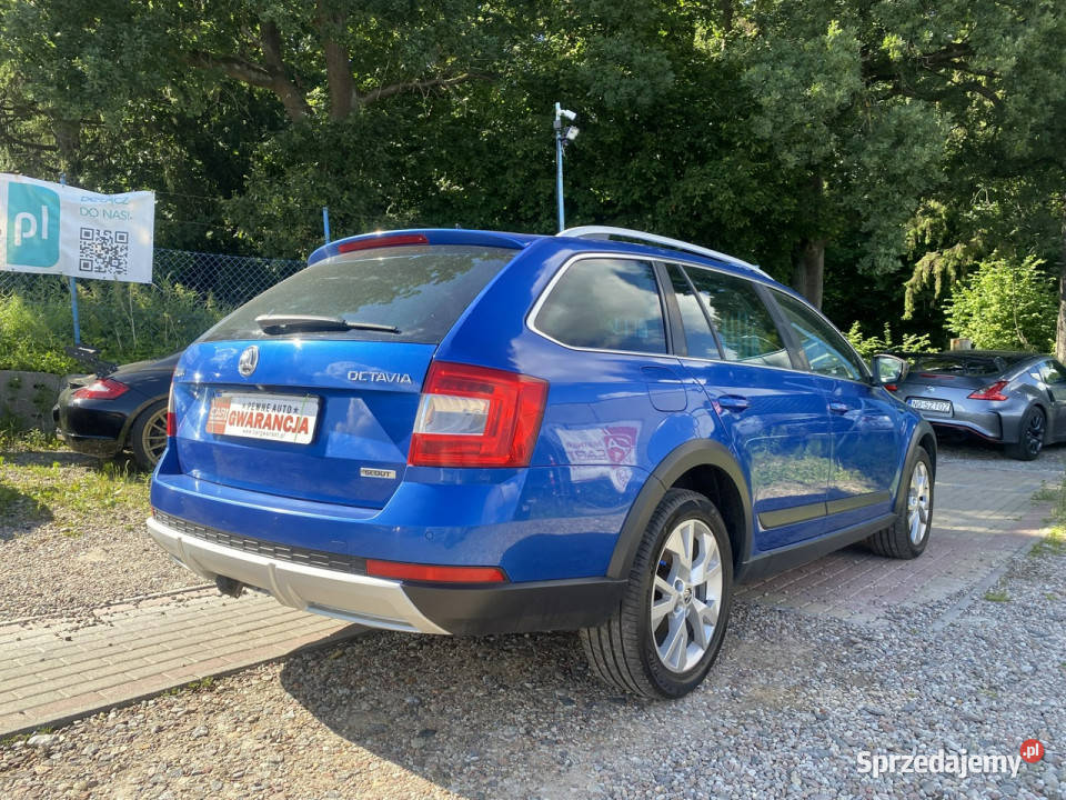 koda Superb Scout 20tsi 184 automat 4x4 ledy relingi dachowe Gdańsk