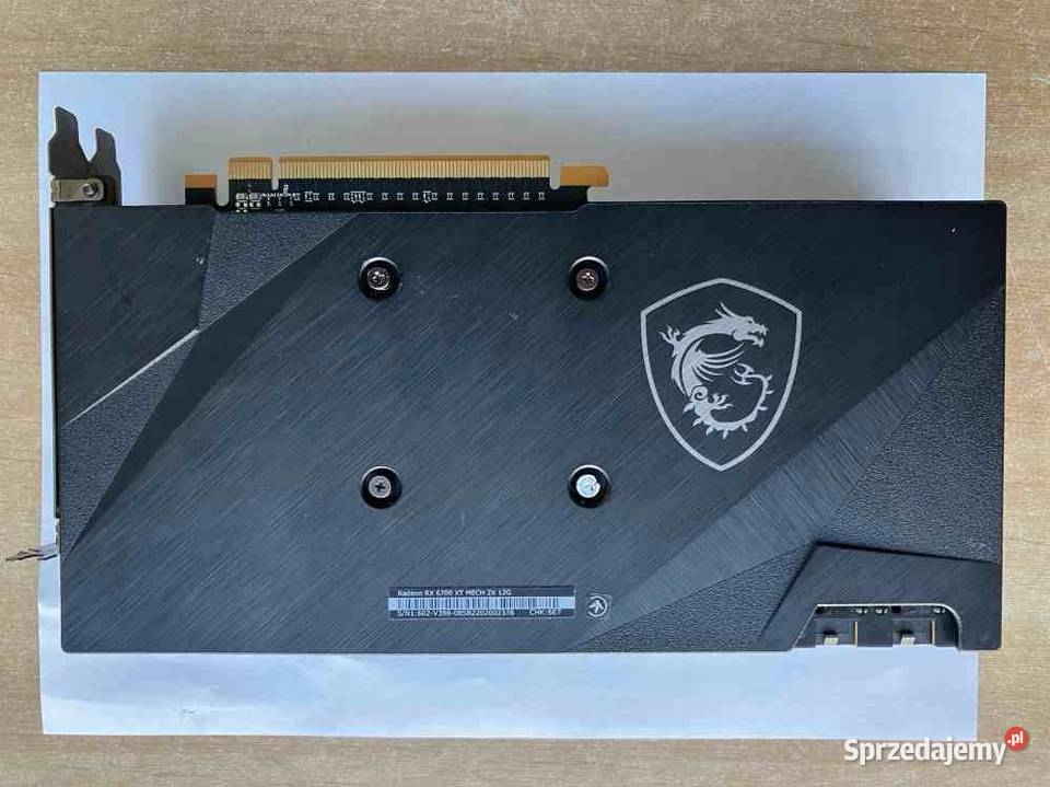 MSI RX 6700 XT 12gb sprzedam