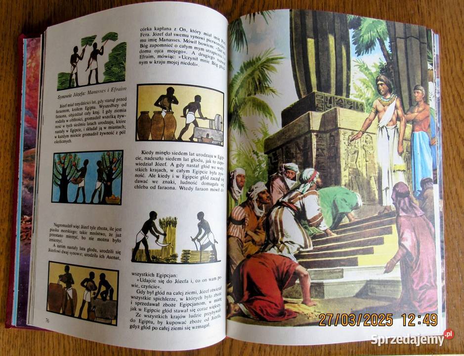 Ilustrowana Biblia dzieci Bychawka Trzecia