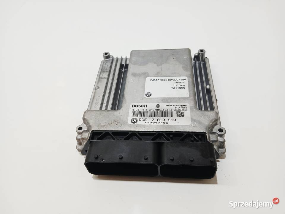 KOMPUTER STEROWNIK SILNIKA BMW X3 E83 306D3 XD lubelskie Strzyżewice