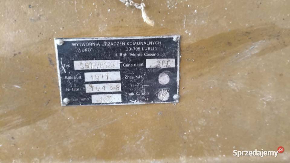 Śrutownik H123 kamienie Oleśnica
