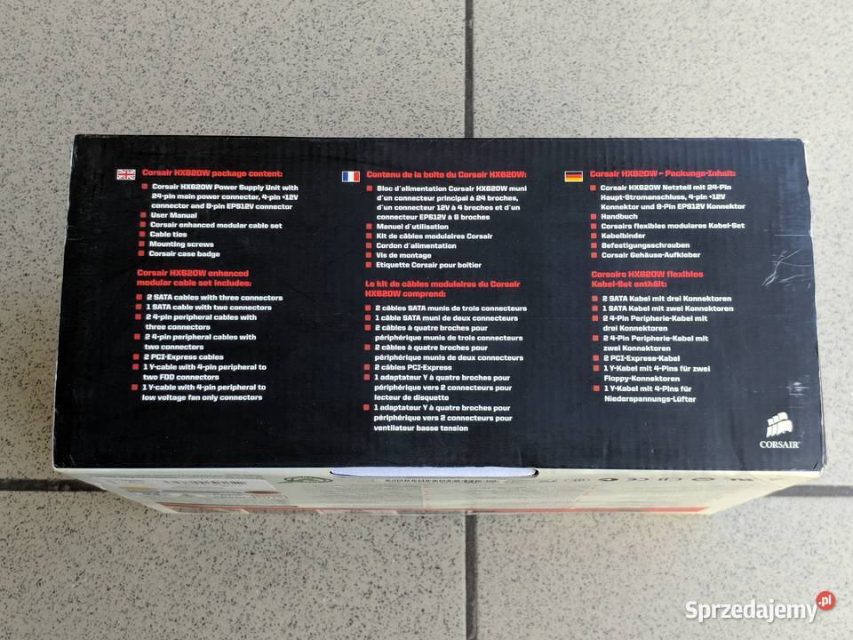 Corsair HXEU 620W CMPSU620HXEU FULL BOX Opole