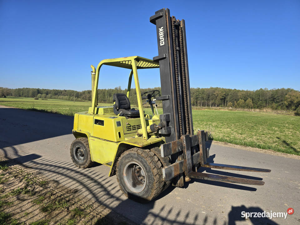Wózek widłowy CLARK C500 Y70D 35 t 46 m diesel warmińsko-mazurskie Włosty