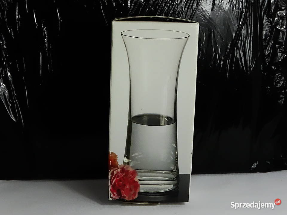 Bohemia Crystal Waza dekoracyjna flakon 23 Happy Biłgoraj