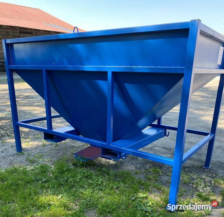 Kosz Zasypowy Bufor przyjęciowy do big bag łódzkie Niedrzew Pierwszy