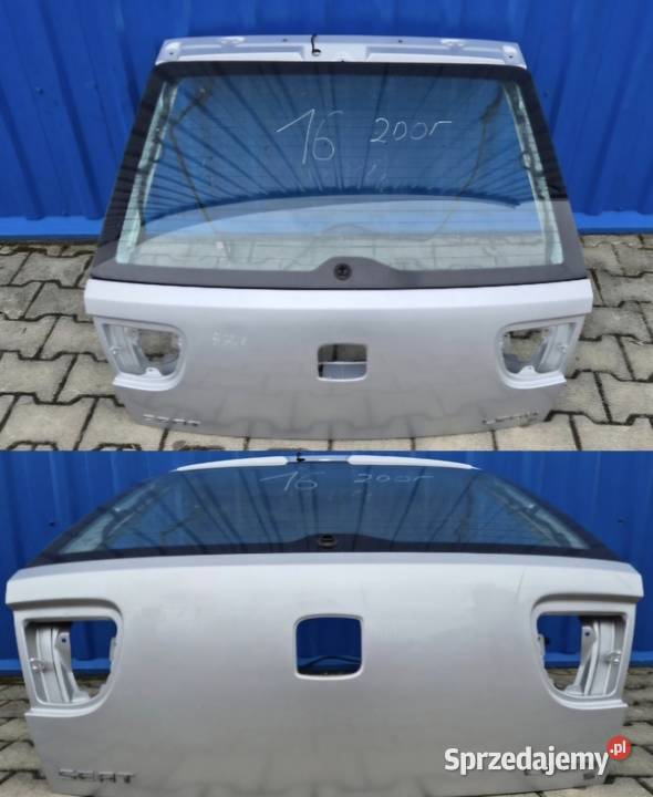 GOŁA KLAPA BAGAŻNIKA Z SZYBĄ SEAT LEON I 1 L57N Działoszyce