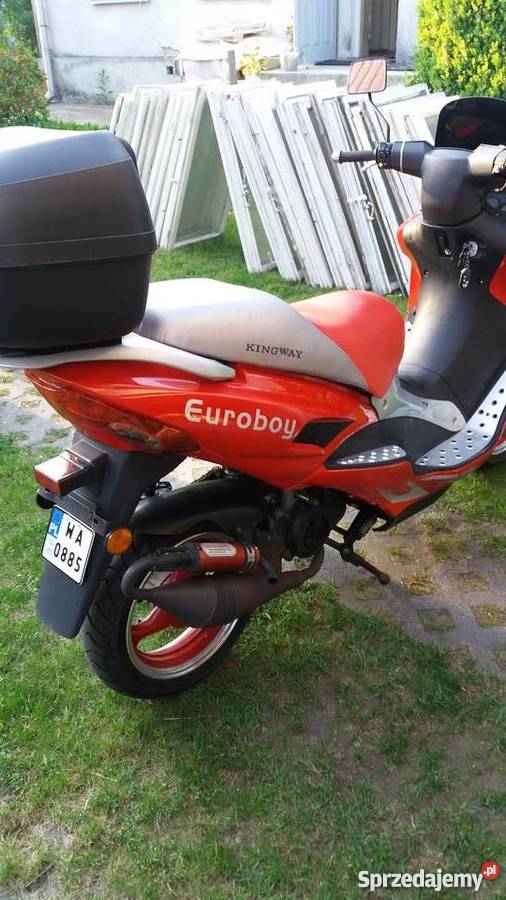 Kingway Euroboy motorower skuter duży Warszawa