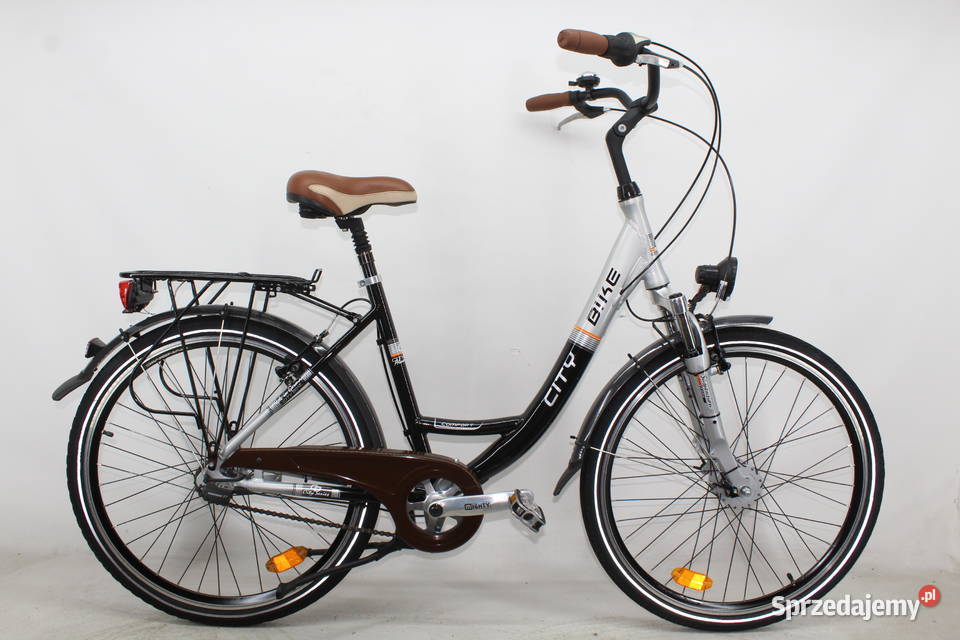 Aluminiowy rower miejski CITY BIKE 7 biegów w dolnośląskie Milicz sprzedam