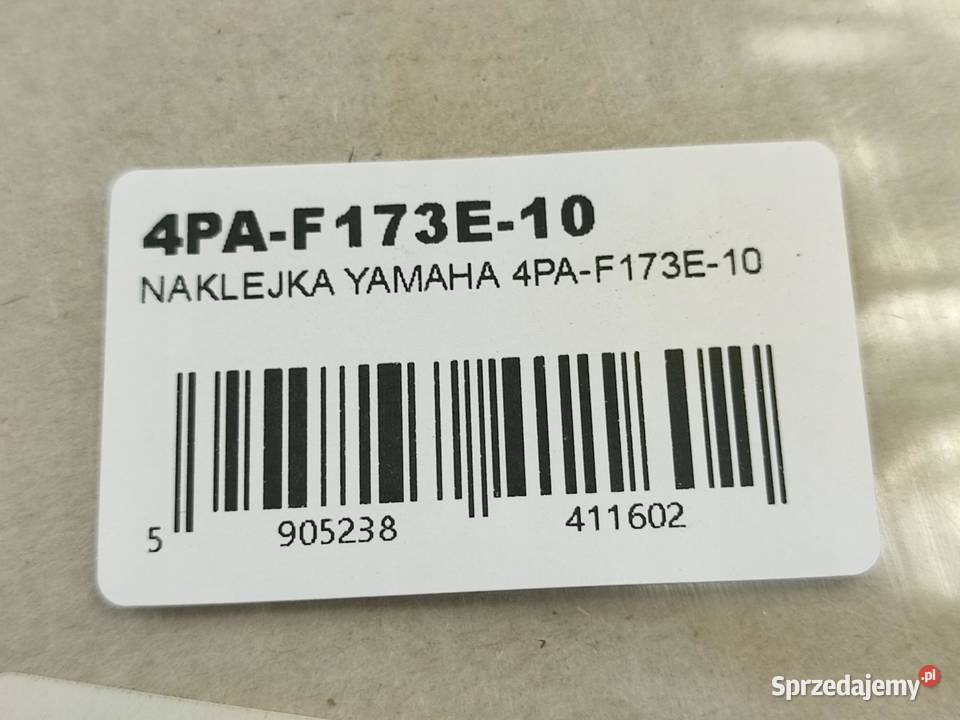 NAKLEJKA BOOSTER YAMAHA MBK BOOSTER ORYGINALNA sprzedam