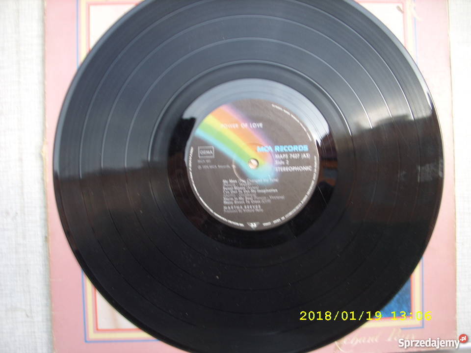LP rock MARTHA REVESPOVER OF LOVE dolnośląskie Wołów sprzedam