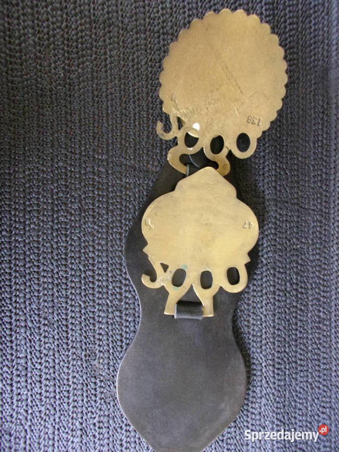 Mosiężna ładne ozdoba Milenijna 2000 poswięcona mazowieckie Warszawa