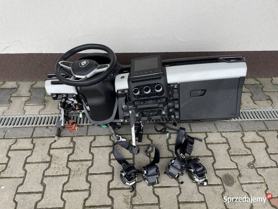 Deska rozdzielcza Renault Clio V kompletna Wyposażenie wnętrza Turek