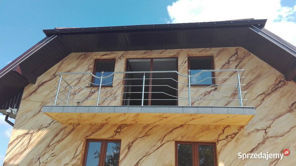 balustrady nierdzewne balkonowe schodowe sprzedam