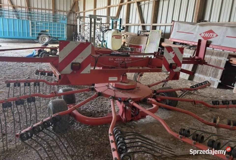 Zgrabiarka kuhn 45m Maszyny rolnicze wielkopolskie Pleszew sprzedam