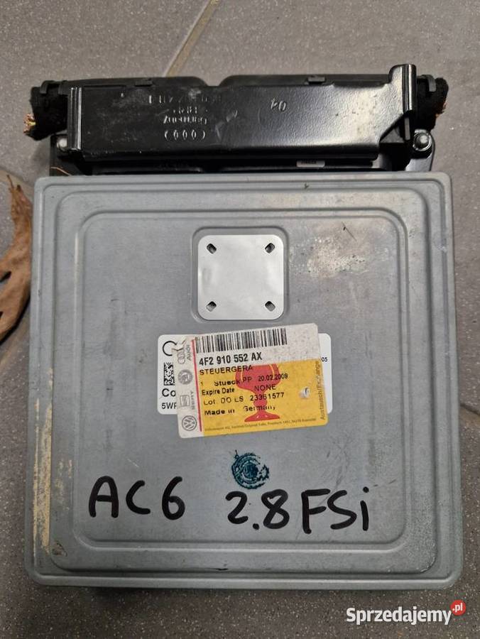 AUDI A6 C6 28 FSI BDX 210 KOMPUTER STEROWNIK lubelskie Tomaszów Lubelski
