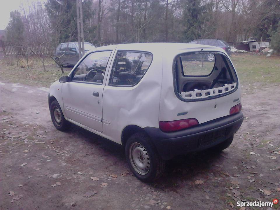 Seicento Wrak race sejak cenias fiat cięści kjs światła przeciwmgielne Mińsk Mazowiecki