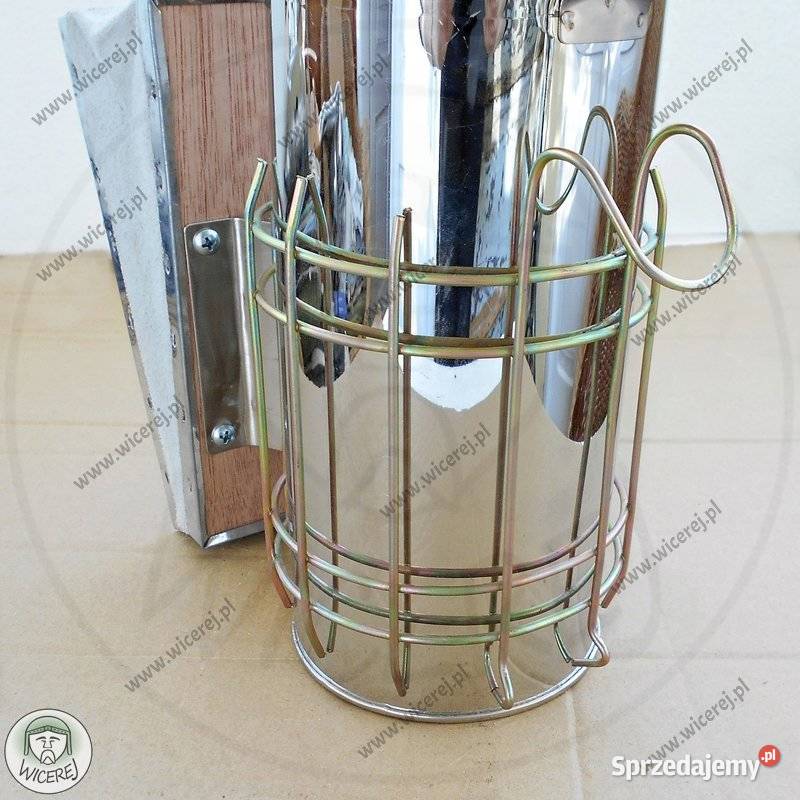 Maxi Podkurzacz z Chłodnicą Nierdzewny Duży 305 Pszczelarstwo