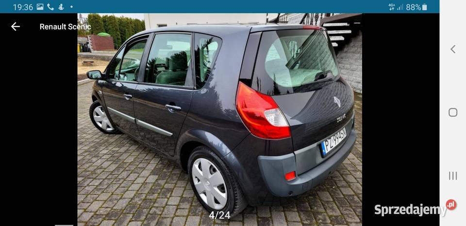 Sprzedam Renault ScenicII 2 0BLPG Rok produkcji 2007 Konarzewo