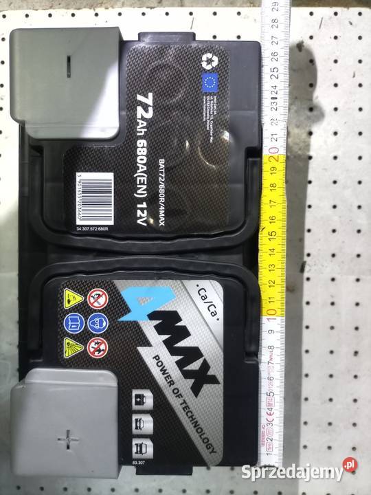 Akumulator 72ah używany stan idealny Strażów